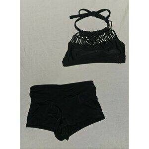 Justice Black 2pc Swimsuit 6